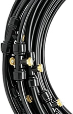 Garden Mister System, Outdoor Heat Relief - Sprayer, Water Tubing, Patio - Image 7