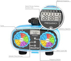 AQUASTAR Two-Zone Hose Watering Timer (Blue), Automatic Irrigation for Lawn, Garden, Yard, Two Outlets - Image 2