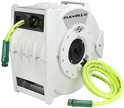 Flexzilla Pro Retractable Water Hose Reel, 1/2" x 70' - L8340FZ by Flexzilla