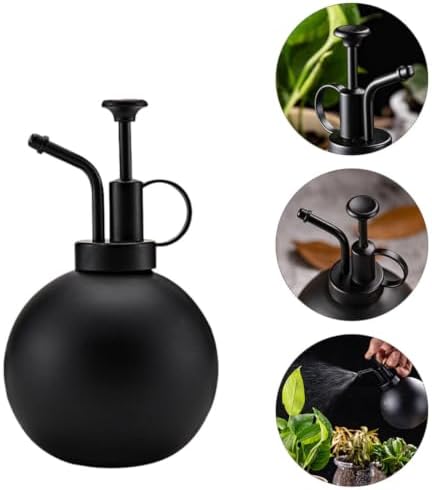 500ml Stainless Steel Plant Mister Spray Bottle Black Accurate Watering - Image 7