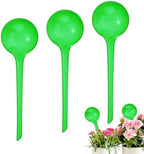 M METERXITY 3-Pack Plant Watering Globes, 10.5 Inch Plastic, Green by MMETERXITY