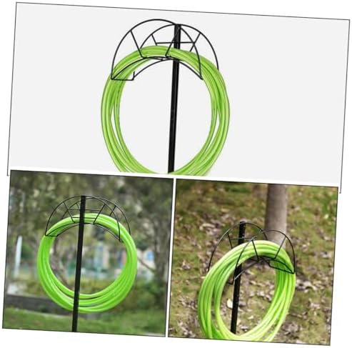 Portable Garden Hose Holder Stand, Heavy Duty Iron for Outdoor Use - Image 3