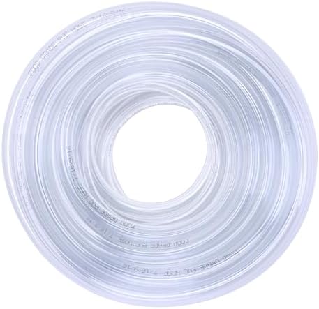 DERNORD PVC Tubing 7/16"ID X 9/16"OD Flexible Clear Vinyl Hose 50 Feet for Food Grade - Image 4