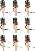 Blumat Classic Self-Watering Stakes - Prevents Overwatering and Underwatering for Healthy Growth While You are Away - Ideal for Indoor Plant Watering (9 Pack w/o Adapter) by BlumatWateringSystems