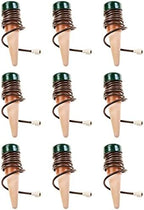 Blumat Classic Self-Watering Stakes - Prevents Overwatering and Underwatering for Healthy Growth While You are Away - Ideal for Indoor Plant Watering (9 Pack w/o Adapter) by BlumatWateringSystems