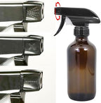 Eco-Friendly Trigger Spray Nozzles – All Plastic, No Metal Spring, 3 Spray Modes, Fits 8oz & 16oz Spray Bottles for Home & Garden (Back-48 Pack) - Image 3
