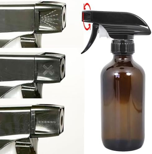 Eco-Friendly Trigger Spray Nozzles – All Plastic, No Metal Spring, 3 Spray Modes, Fits 8oz & 16oz Spray Bottles for Home & Garden (Back-48 Pack) - Image 3