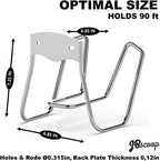 JBscoop Garden Hose Holder - 2 Sets Wall Mount for Water Hose and Extension Cords - Image 3