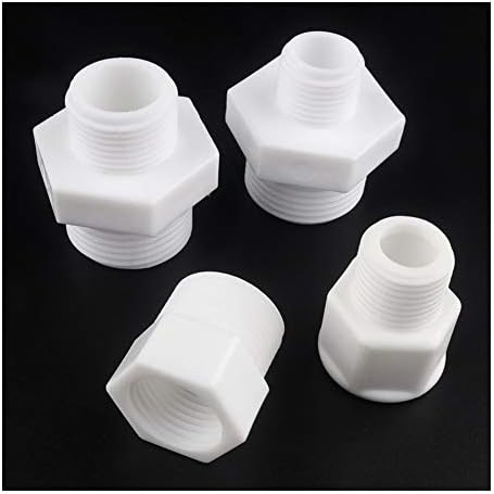Tube Connector 30pcs 1/2" 3/4" 1" Male/Female Thread Reducer Joint Bushing Joints Garden Drip Irrigation Water Pipe Connectors Repair Fittings Drip Irrigation Fittings Kit ( Color : 3I4 1 Inch Male ) - Image 2