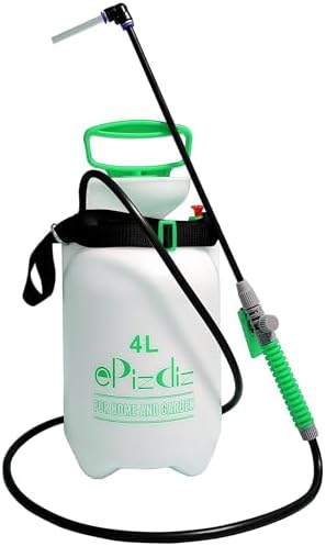 Watering Can Device for Watering Hanging Plant Basket Hard to Reach High Plant Waterer Sprayer 1 Gallon (Green 4L) by ePizdiz