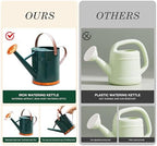Metal Watering Can for Outdoor Plants, Watering Can Decor 1 Gallon (GB) - Image 4
