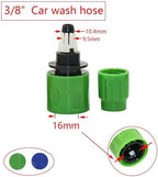 Garden Supplies Garden Tap 1/4" Hose Quick Connector 4/7 8/11 16mm Barb Water Pipe Joint 1/2" 1" 3/4" Male Female Thread Drip Irrigation Adapter Nozzle(Yellow) - Image 2