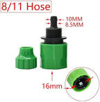Pipe fitting Garden Tap 1/4" Hose Quick Connector Barb Water Pipe Joint Male Female Thread Drip Irrigation Adapter(I) - Image 2