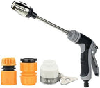 Pressure Washer, Adjustable High-Pressure Hose Nozzle for Car Washing, Garden Watering and Outdoor Cleaning，Plastic 3-Way Connector by Unknown