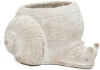 Decorative Snail Planter, 8.3 Inch, Textured Beige - Image 2