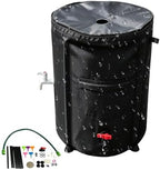 Côllapsible Rain Water Collection Barrel – Portable PVC Storage with Faucet by Unknown