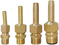 5pcs 1/8" 1/4" 3/8" 1/2" 3/4" copper/brass adjustable fountain Jet nozzles(3l4) by Unknown