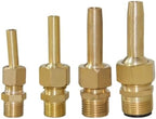 5pcs 1/8" 1/4" 3/8" 1/2" 3/4" copper/brass adjustable fountain Jet nozzles(3l8) by Unknown