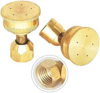 Garden Sprinkler Adjustable 5 Hole Brass Sprayer Nozzle M14 Atomizing Spray Fitting Hose - Image 5
