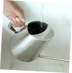 Stainless Steel Watering Can for Indoor Plants Long Spout Metal Pot Ergonomic Handle Large Opening Easy Refill Gardening Tool for Houseplants and Flowers - Image 5