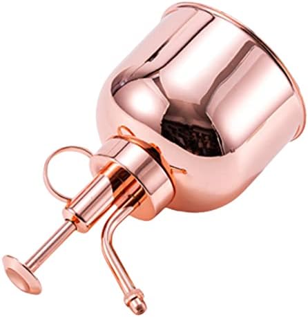 Vintage Stainless Steel Watering Can 300ml with Pump Plant by BESPORTBLE