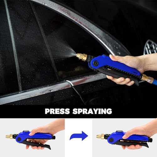 NEWISHTOOL High Pressure Sprayer Hose Nozzle, Air Hose Water Spray Nozzles - Image 2