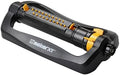 Melnor 65202AMZ CrossStream Turbo Oscillating Sprinkler, 4,000 Sq. Ft. Coverage, TwinTouch Width & Range Control, InfinityDrive™ Turbo Motor, Black, Orange by Melnor