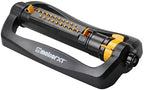 Melnor 65202AMZ CrossStream Turbo Oscillating Sprinkler, 4,000 Sq. Ft. Coverage, TwinTouch Width & Range Control, InfinityDrive™ Turbo Motor, Black, Orange by Melnor