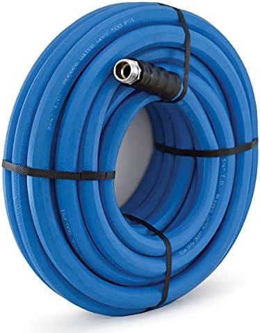 AG-LITE BSAL5875 5/8" x 75'' Hot/Cold Water Rubber Garden Hose, 100% Rubber, Ultra-Light, Super Strong, 500 PSI, 50F to 190F Degrees, High Strength Polyester Braided - Image 7