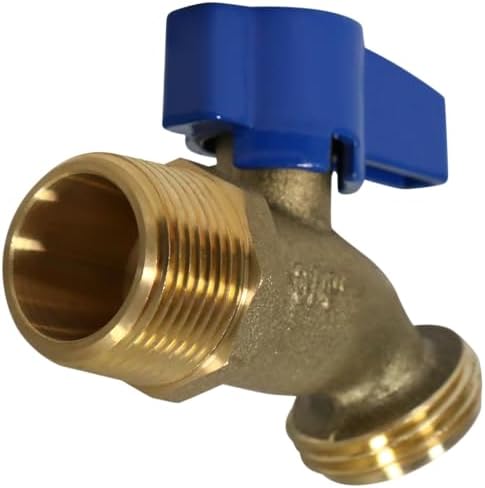 10 Pack XFITTING 3/4" Male x 3/4" GHT Hose Bibb No-Kink, 1/4 Turn - Image 3