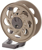 Suncast 2 Pack CPLSTA125B 125' Wall-Mounted Side Tracker Garden Hose Reel for 5/8" Hose with Guide for Patio or Garden, Dark Taupe - Image 6