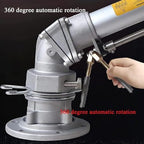 McbeAn Farm Irrigation Spray Gun, Agriculture Farm Irrigation Sprinkler, 360° Rotating Water Spray, Adjustable Elevation Angle, Water Spray Pressure Adjustable from 3-8bar, for Farms, Orchards - Image 4