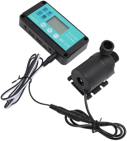 Solar Water Pump Kit with Flow Adjustable Timing for Rural Irrigation and Pool Circulation - 100-240V US Plug - Solar Powered System for Drinking Water Supply and Treatment - Image 6