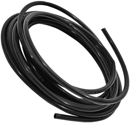 Black PE Irrigation Tubing 0.47 Inch Od 32.8 Feet for Greenhouses by SUPVOX