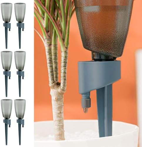 Plant Watering Spikes 6 Pieces Automatic Irrigation Stakes with Control - Image 3