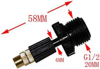 Brass Garden Misting Nozzle Sprayer Irrigation Atomizing Sprinkler - Image 2