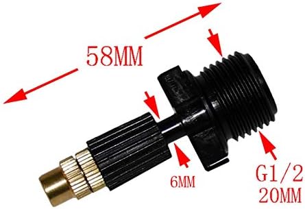 Brass Garden Misting Nozzle Sprayer Irrigation Atomizing Sprinkler - Image 2