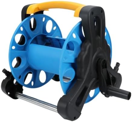 POPETPOP Freestanding Garden Hose Storage Rack Water Hose Reel Holder for Outdoor Use Simple Design for Patio and Lawn by POPETPOP