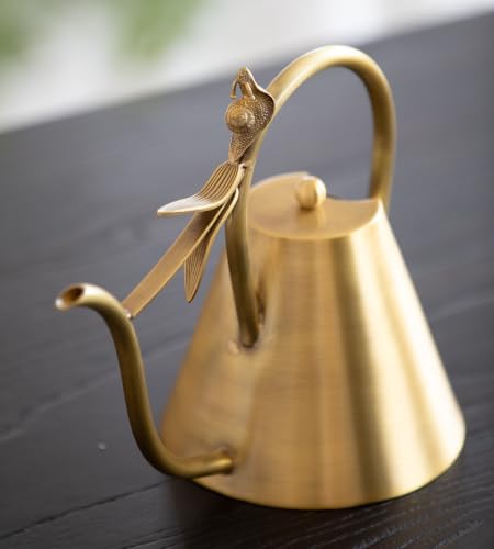 Brass Gold Watering Can for Indoor Plants and Garden - Image 3