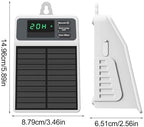Minhe Solar Powered Smart Timing Auto Watering Device, Large Flow Drip Irrigation Kit for Home Garden Potted Plants - Image 4