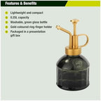 Spear & Jackson Kew Gardens Urban Oasis Collection 05LWCKEW 250ml Plant Mister - Elegant Functional Gold & Green Mist Sprayer for Hydrating & Cleaning Delicate Plants - Image 2