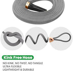 Garden Hose 50 FT, Non-Expanding Water Hose, Kink-Free - Image 7