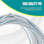 Tubing, 3/8”ID x 1/2”OD, Plastic Tube, Clear Tubing, Clear Hose, 100FT - Image 3