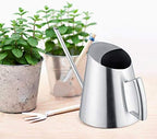 Stainless Steel Watering Can 1500ml/50.7oz, Brushed Metal - Image 2