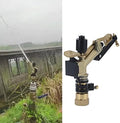 Tnfeeon Rotating Sprinkler, Watering Accessories Impact Sprinkler for Lawn for for Irrigation for Green Belt by Tnfeeon