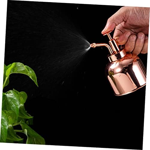 Vintage Stainless Pump 300ml Can Watering Mister, with Steel Plant - Image 4