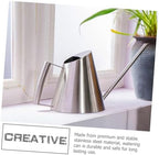 CALLARON Long Spout Watering Can Stainless Steel Metal Watering Pot 400ml for Indoor and Outdoor Plants Gardening Flower Supply - Image 3