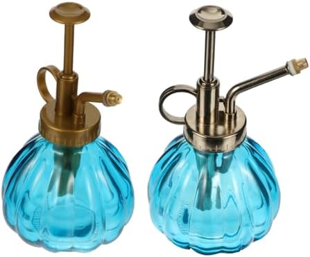 2Pcs Vintage Glass Plant Watering Spray Bottle Mister for Succulents by MERRYHAPY