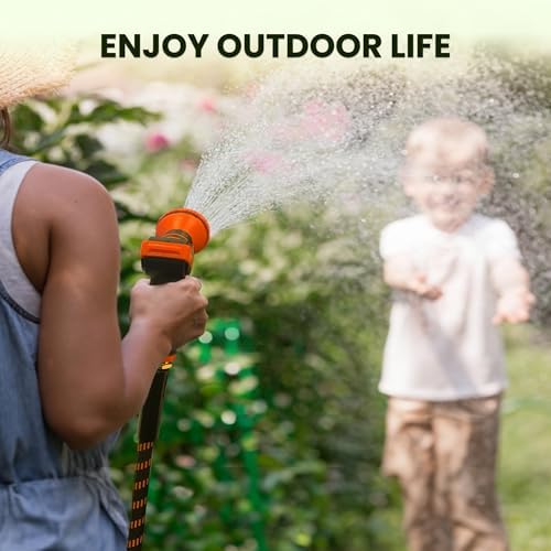 Giraffe Tools Non-Expandable 25ft Garden Hose 1/2“ Flexible Braided Hose - Image 6