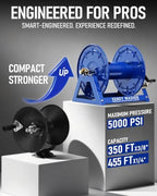Pressure Washer Hose Reel 350FT x 3/8" or 455FTx1/4” - Image 3